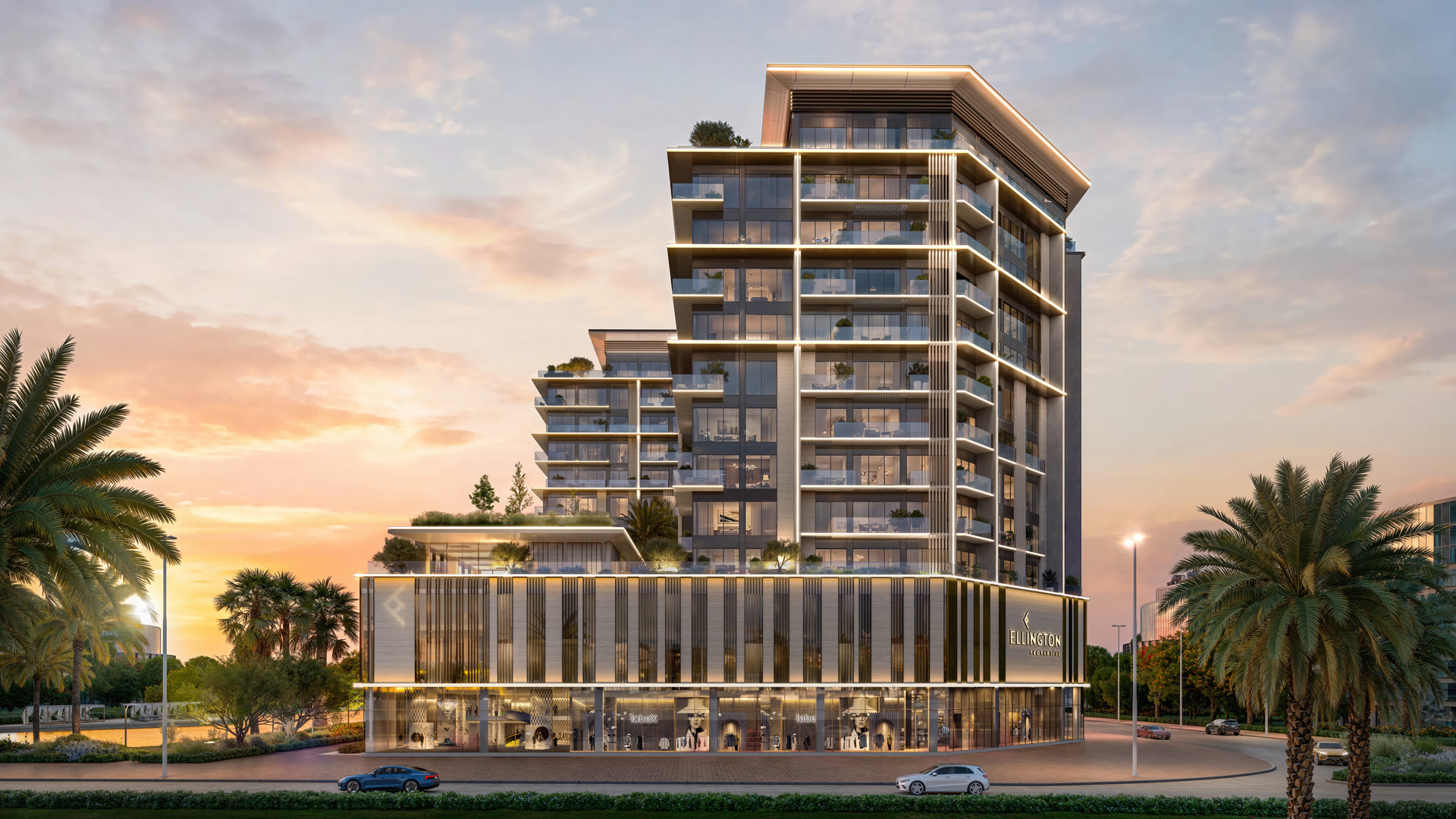 Everly Place — Road & Façade